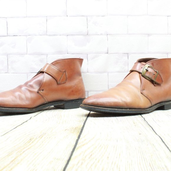 Stuart McGuire Chukka Plain Toe Shoes Size 8.5 - Picture 2 of 10